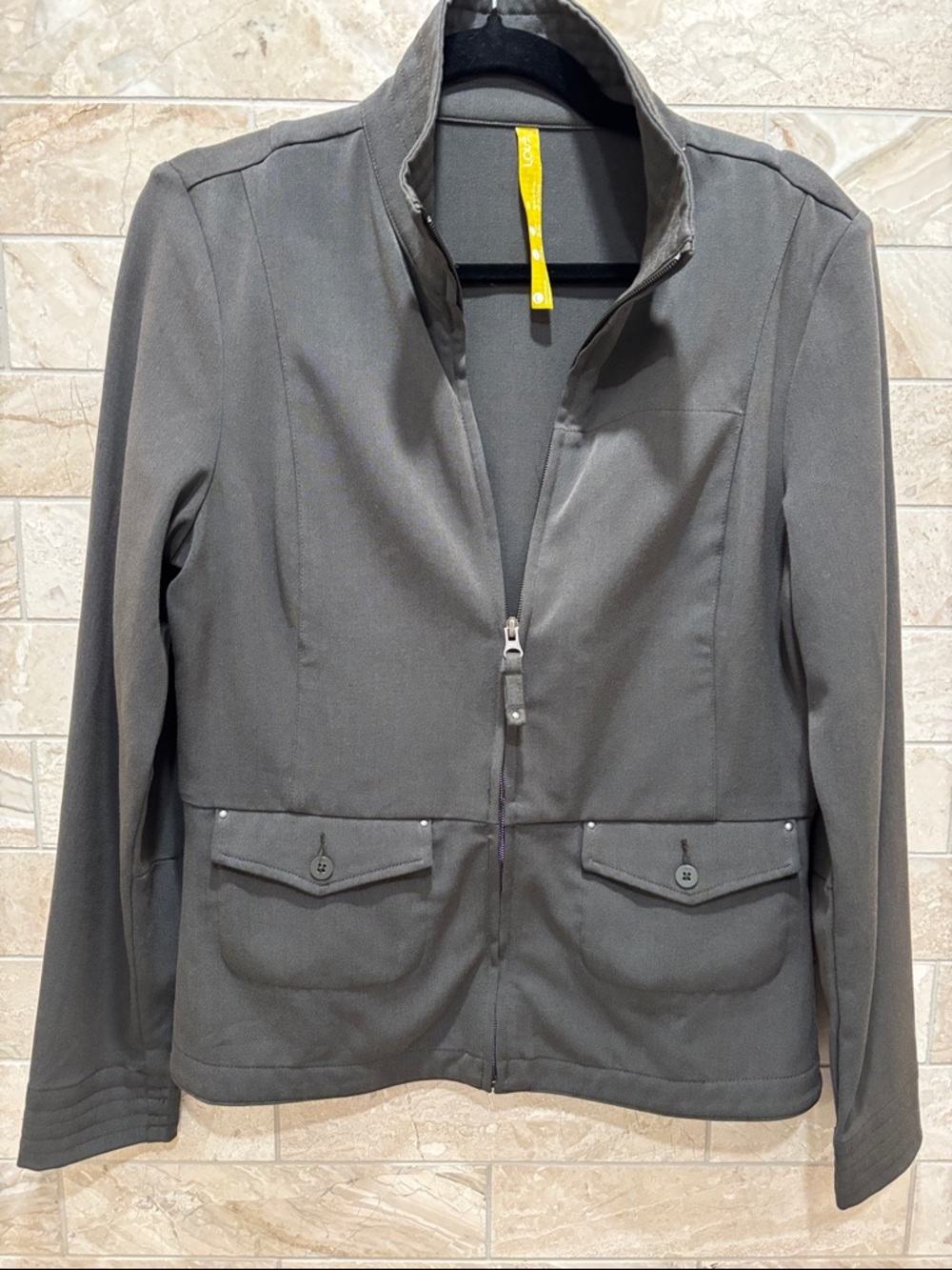 Lole Gray Jacket Size 8